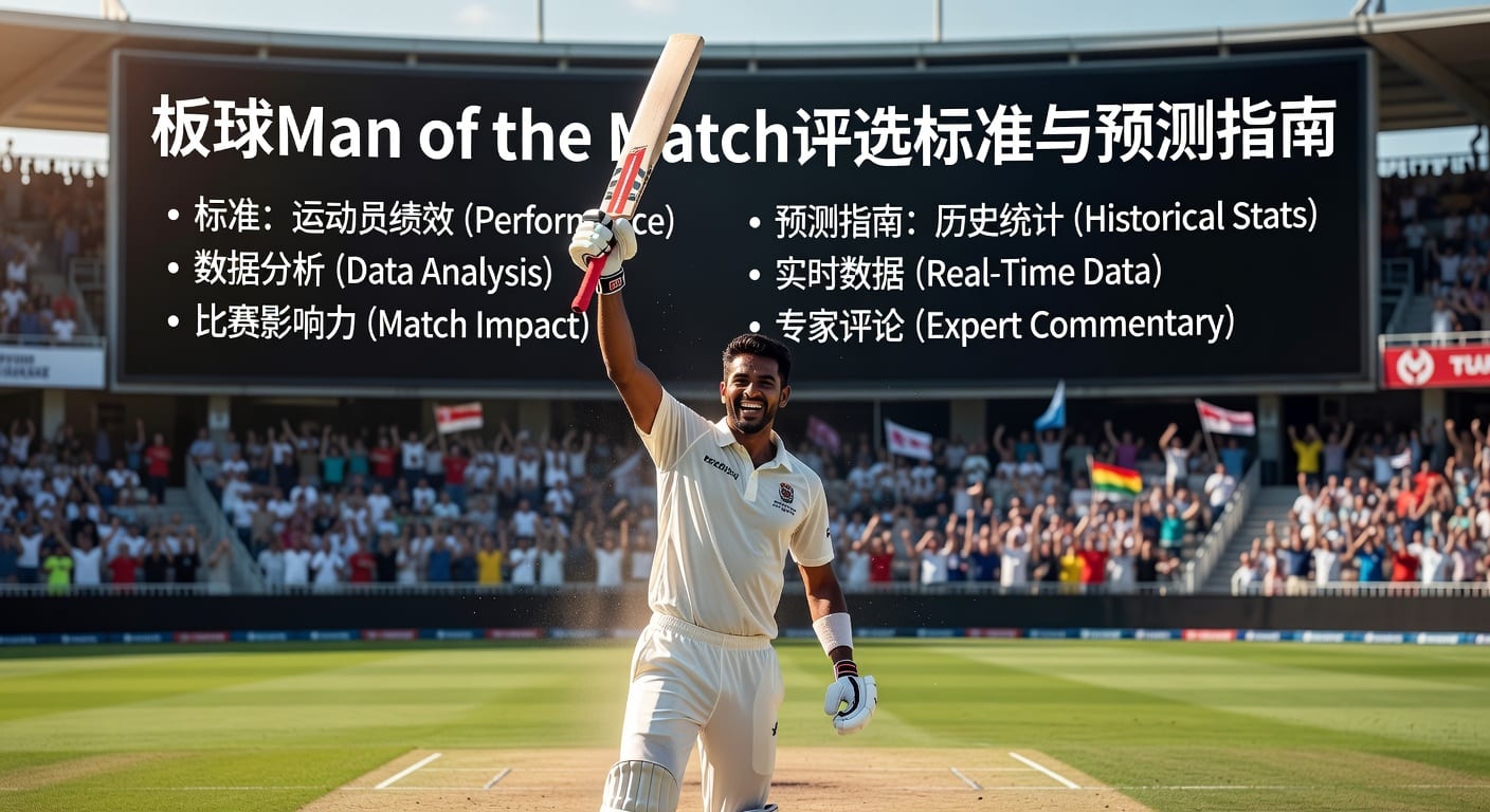 板球 Man of the Match评选标准与经典案例
